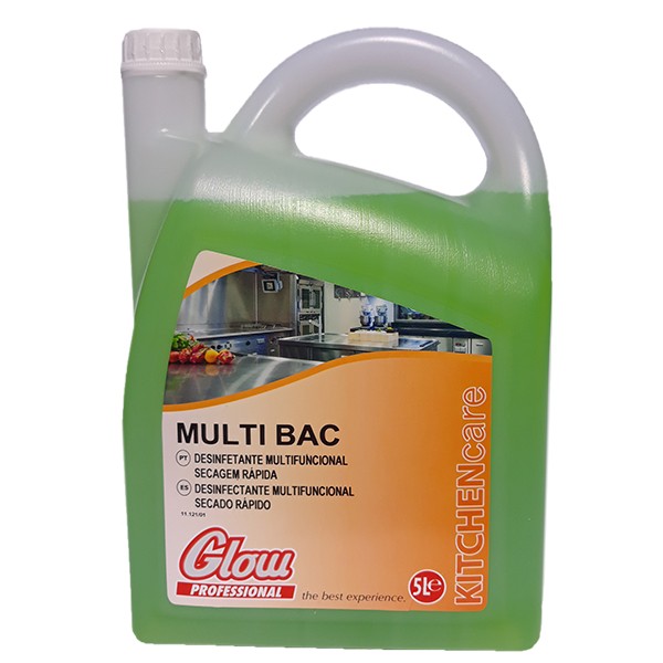MULTI BAC – Desinfetante Multifuncional - 5 Lts