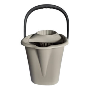 BALDE "NATURE" RETANGULAR c/ESPREMEDOR - 16 Lts.